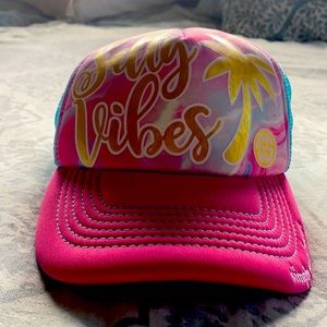 Darling SS adjustable hat! Beautiful colors!